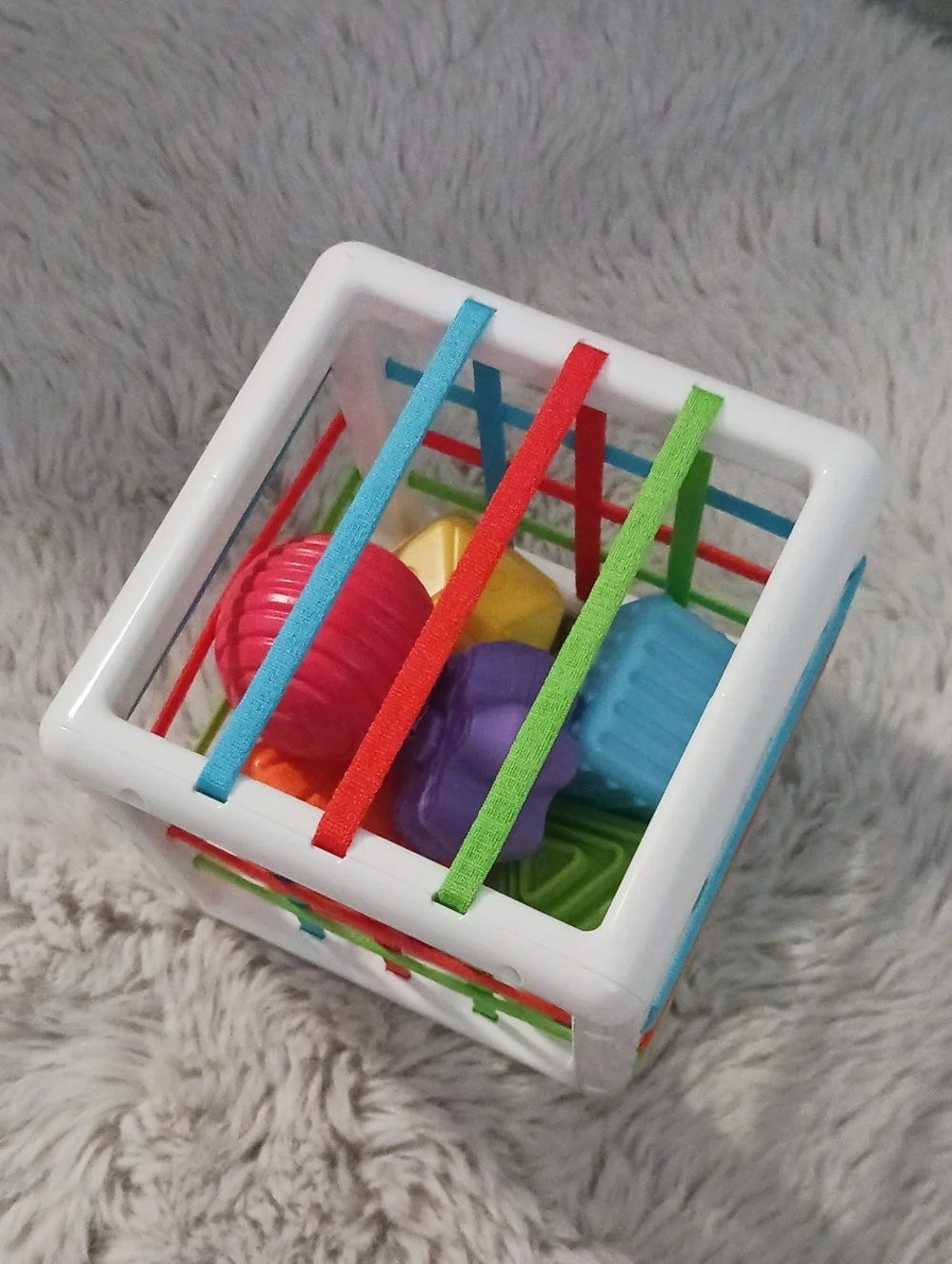 Shape Sorting Baby Toy - Multicolor Cube for Kids